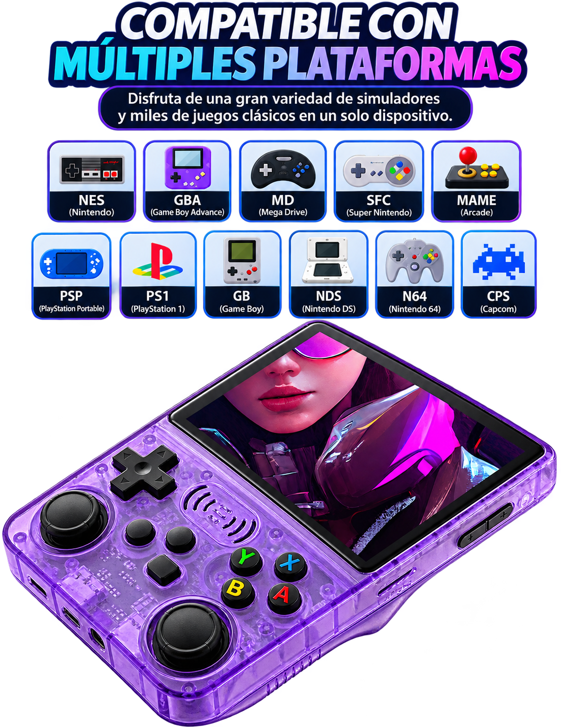 Consola Retro Portátil R36S