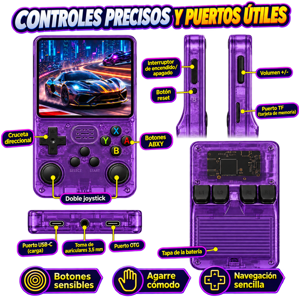 Consola Retro Portátil R36S